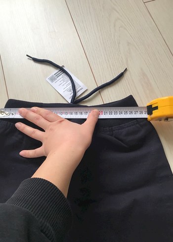 lacivert kız Çocuk Lastikli Şort etek - Görsel 5