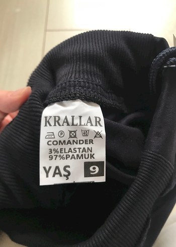 lacivert kız Çocuk Lastikli Şort etek - Görsel 4