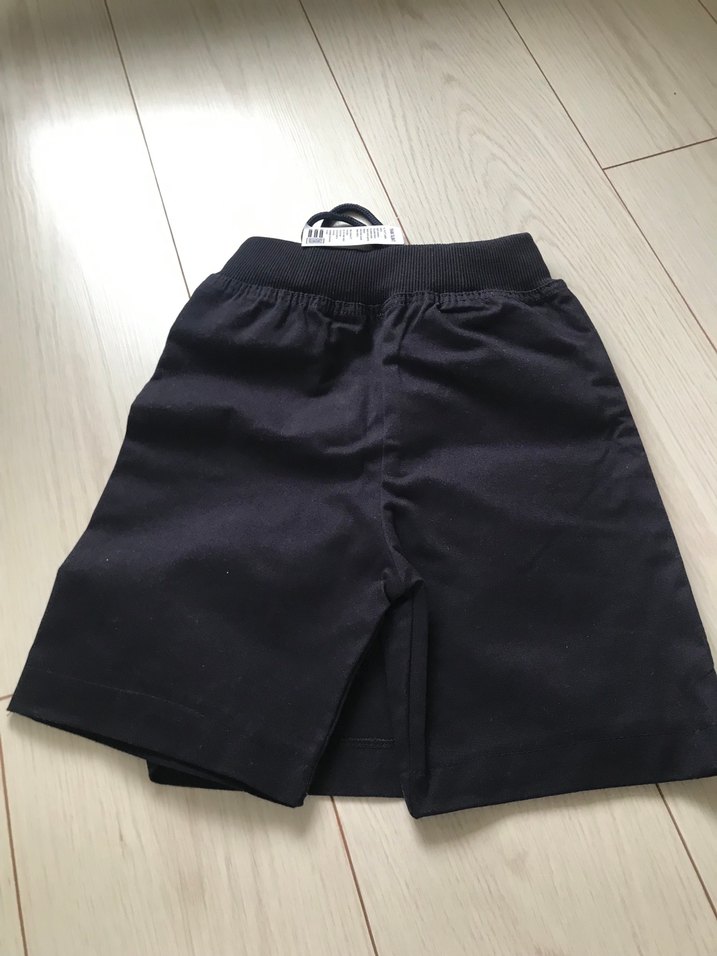 lacivert kız Çocuk Lastikli Şort etek - Görsel 2