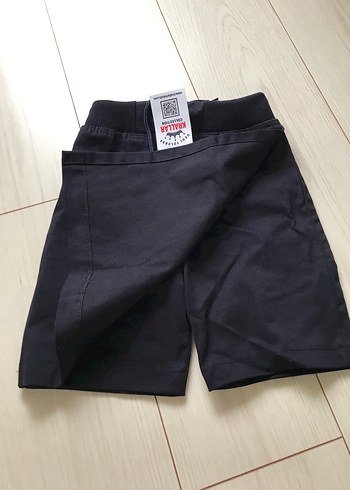 Kız lacivert şort Etek Elastik Bel - Görsel 2