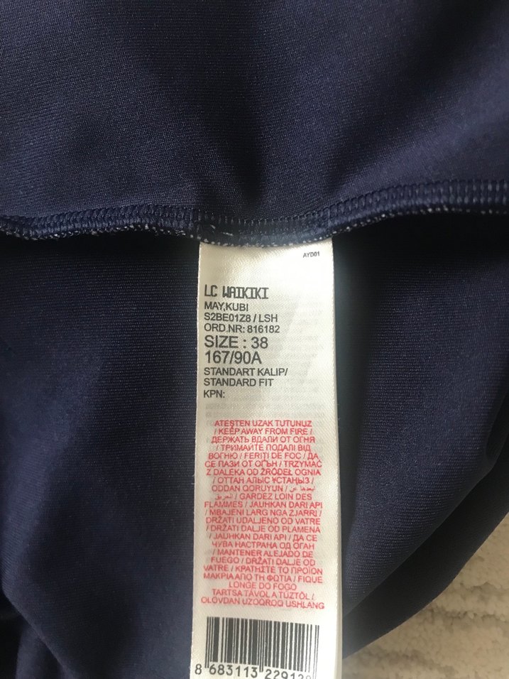 Renkli Bohem Fırfırlı Kadın Mayo - Görsel 4