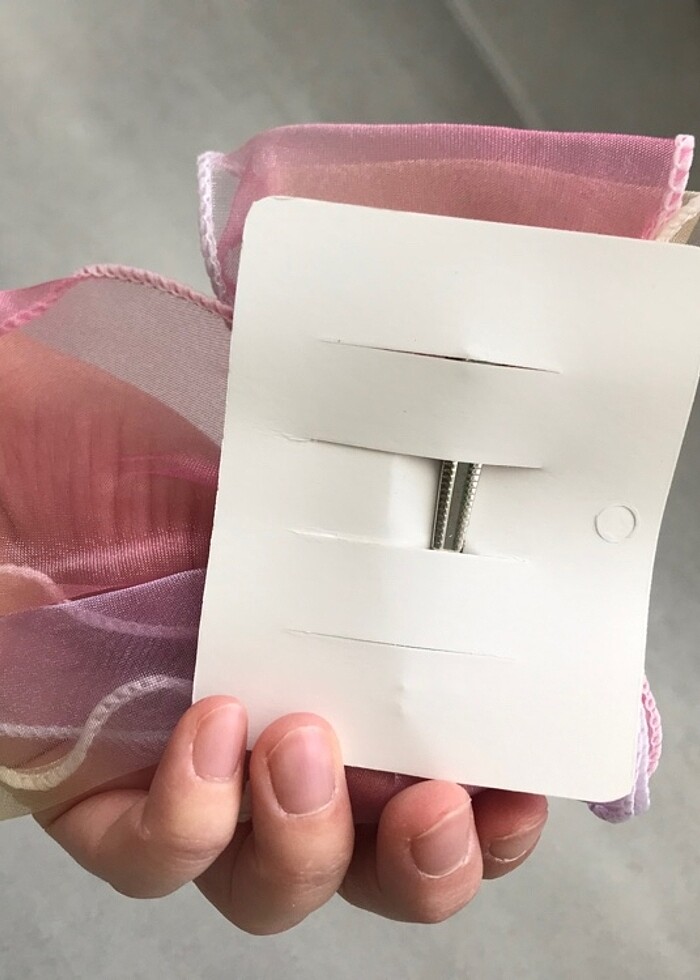 kurdela saç tokası - Görsel 4