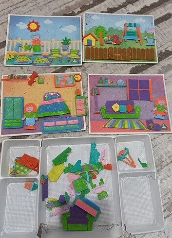 Elc keçeden yapboz