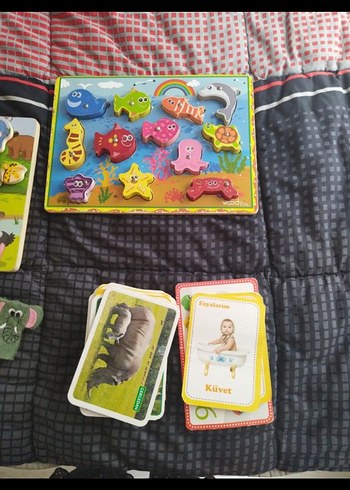 Fisher Price Renkli Hayvan Figürlü Çocuk Yapbozu