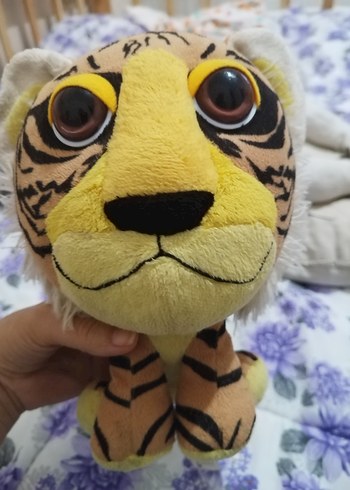 Renkli Sarı Kaplan Peluş Oyuncak