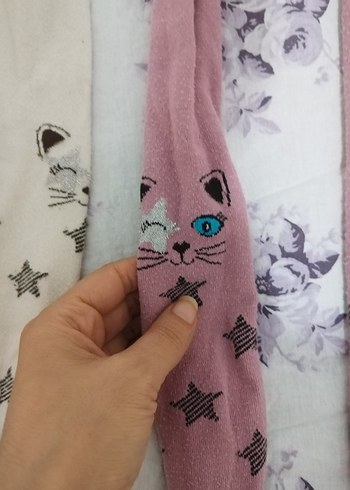 Çocuk Nakışlı Renkli Külotlu Çorap Seti - Görsel 4