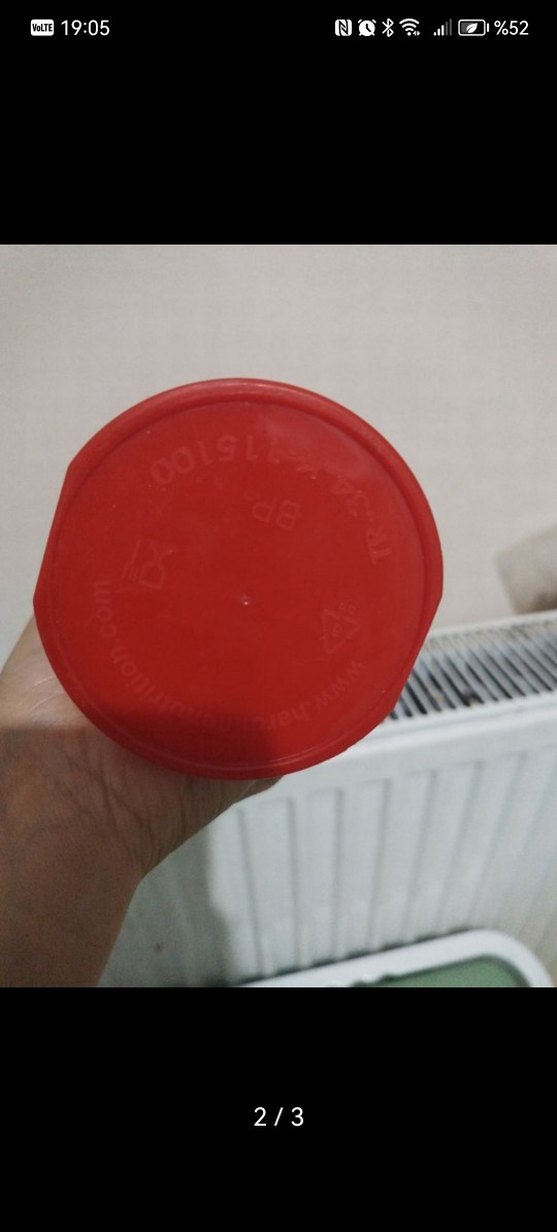 Kırmızı Hardline sporcu icecek matarası - Görsel 2