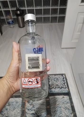  Beden gri Renk Cam şise