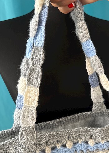 Çanta El Örgüsü Bohem - Görsel 4