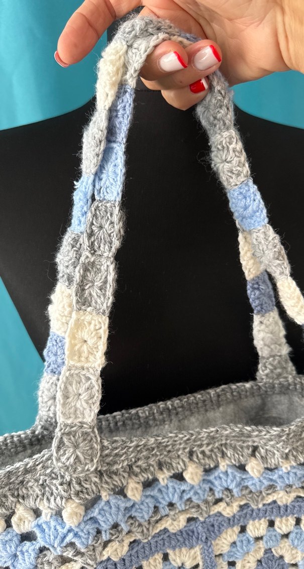 Çanta El Örgüsü Bohem - Görsel 4