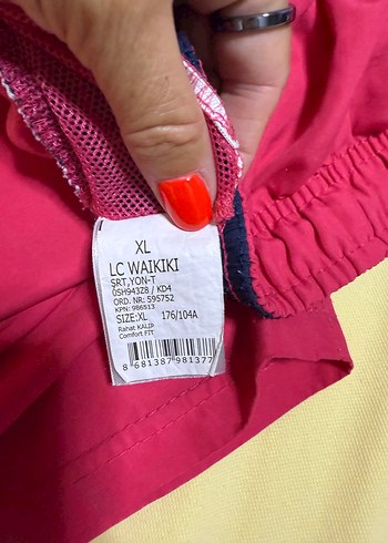 Erkek Pembe Mini Şort Yüzücü - Görsel 3