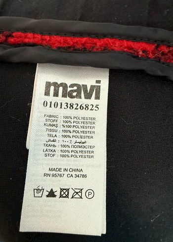 Polar/ Kırmızı Siyah Ekose Fermuarlı unisex Polar - Görsel 5