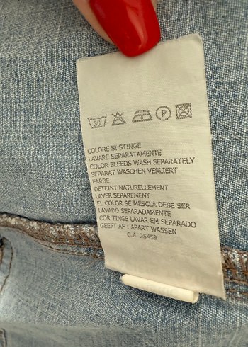 Kot ceket el örgüsü geri dönüşüm - Görsel 10