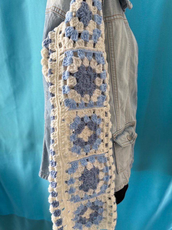 Kot ceket el örgüsü geri dönüşüm - Görsel 5