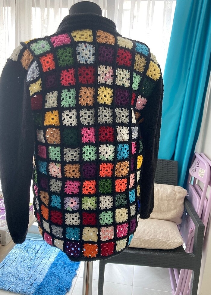 Hırka  / mont  yün M/L - Görsel 2