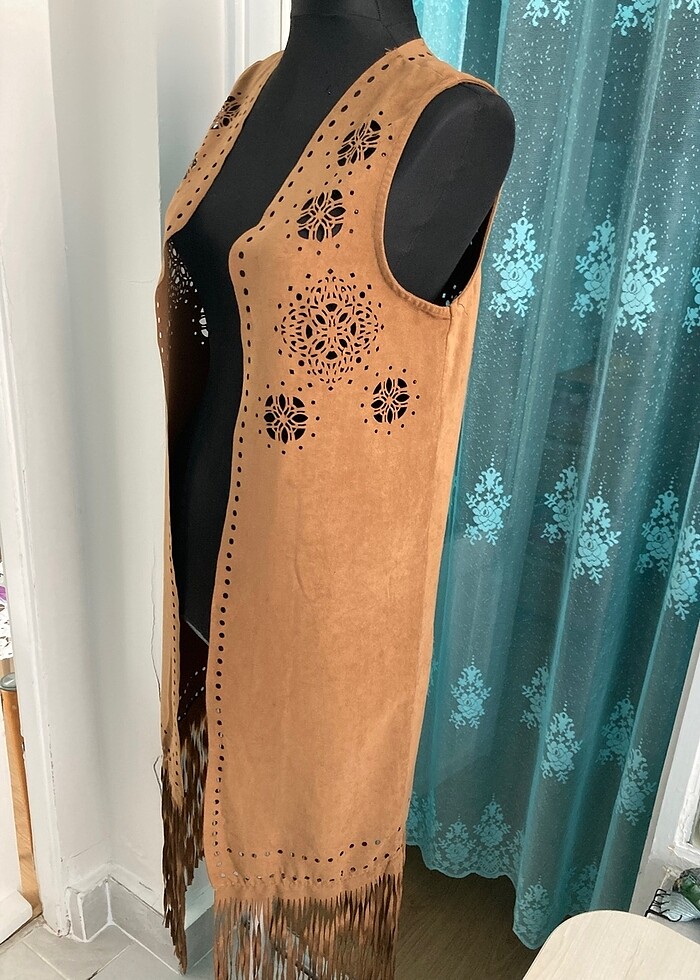 Yelek güderi püsküllü 40 - Görsel 2