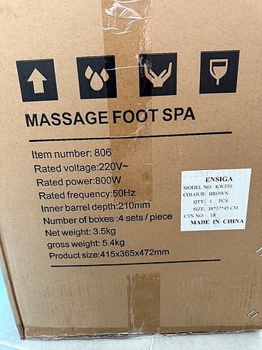 Beden Ayak masaj aleyi