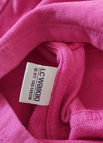 LC Waikiki Lcw pembe kapüşonlu sweetshirt