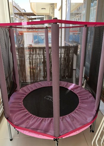 Diğer Anka Marka 120 Cm Pembe Renkli Cocuk Trambolini