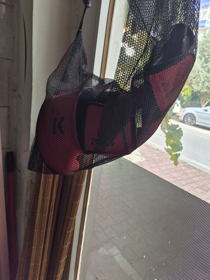 Kırmızı Erkek Boks Eldiveni Velcro - Görsel 3