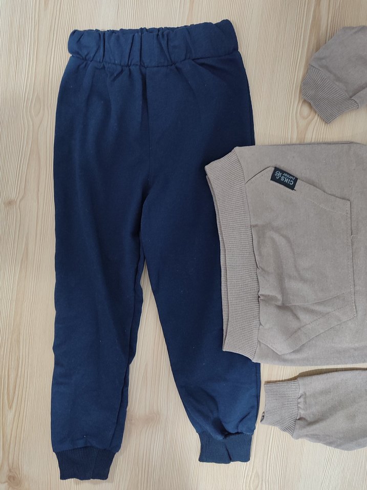 Baskılı Sweatshirt ve Lacivert Eşofman - Görsel 2