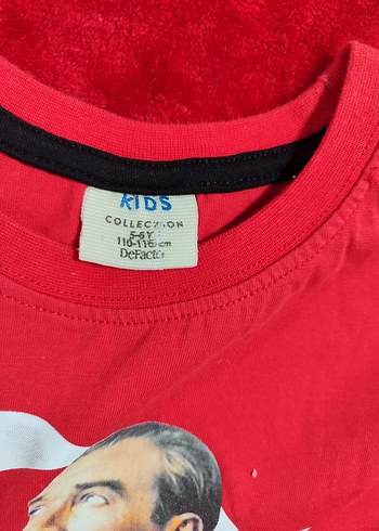 unisex Atatürk baskılı tişört - Görsel 5