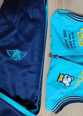 toplu satış Erkek Çocuk FermuarlıStreetwear Eşofman - Görsel 7