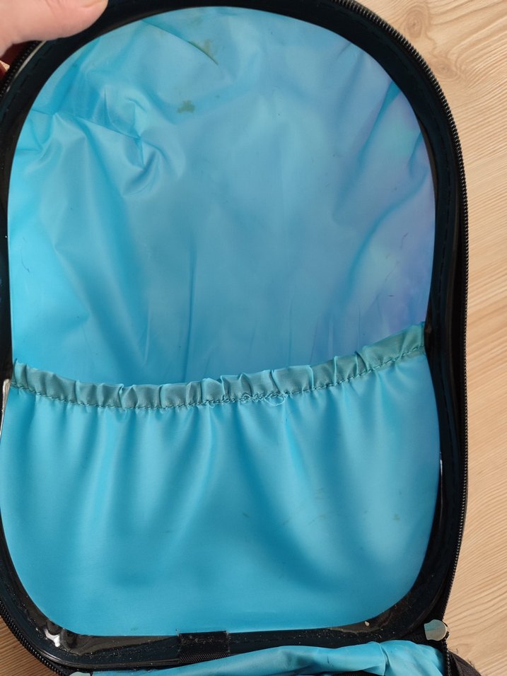 Mor Renkli Frozen Temalı kız çocuk çanta - Görsel 4