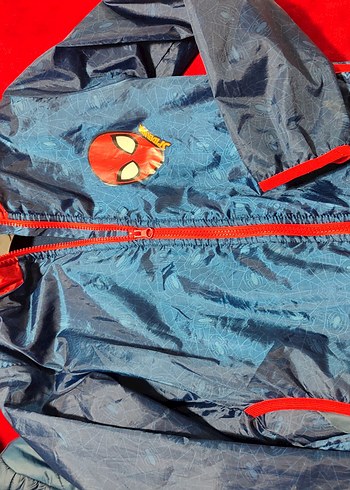 Mavi Fermuarlı Erkek Çocuk Montu - Görsel 2