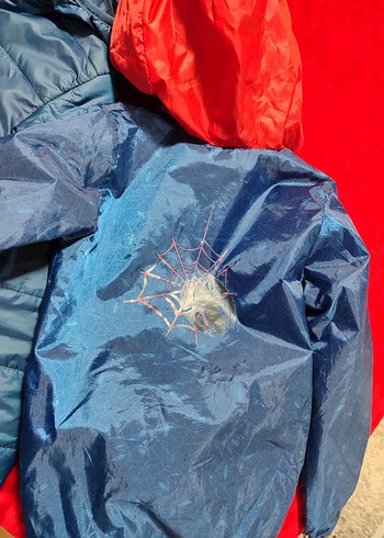 Mavi Fermuarlı Erkek Çocuk Montu - Görsel 6