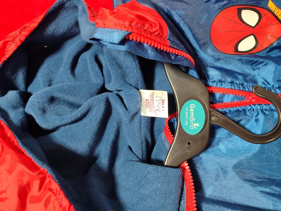 Mavi Fermuarlı Erkek Çocuk Montu - Görsel 5