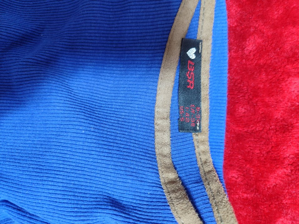 Düğmeli Mavi Kadın Sweatshirt - Görsel 5