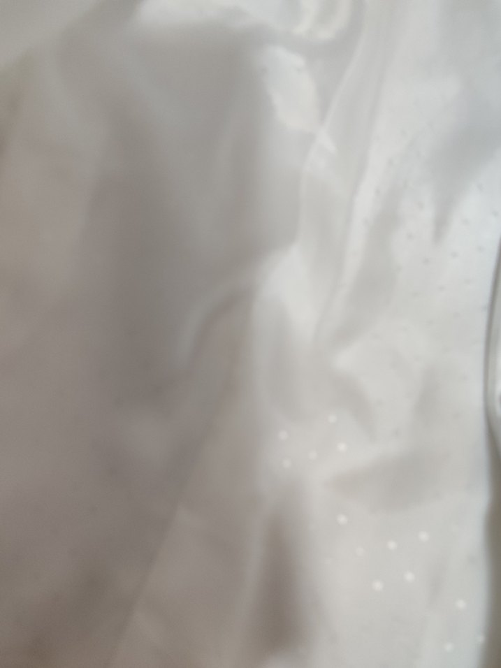 Kadın Beyaz Düğmeli Midi Blazer Ceket - Görsel 4