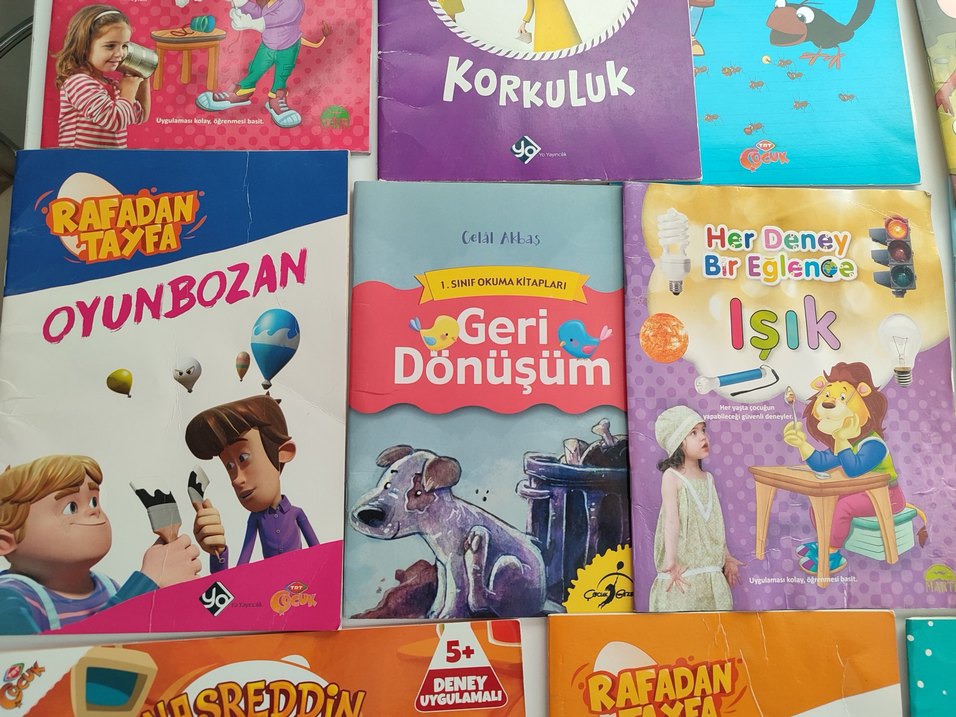 Çocuk Kitapları Seti - Eğitici ve Eğlenceli - Görsel 3