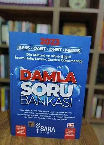 Şara Akademi öabt/ dhbt/ mbsts Soru Bankası 
