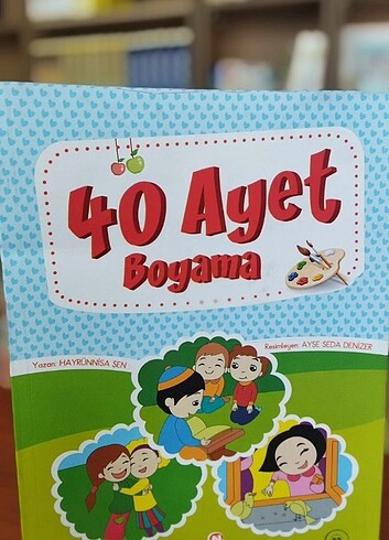 40 Ayet Boyama Kitabı 