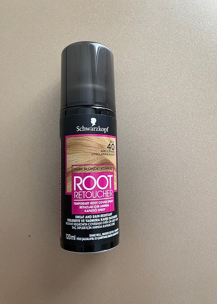 Şaç sprey boya - Görsel 3