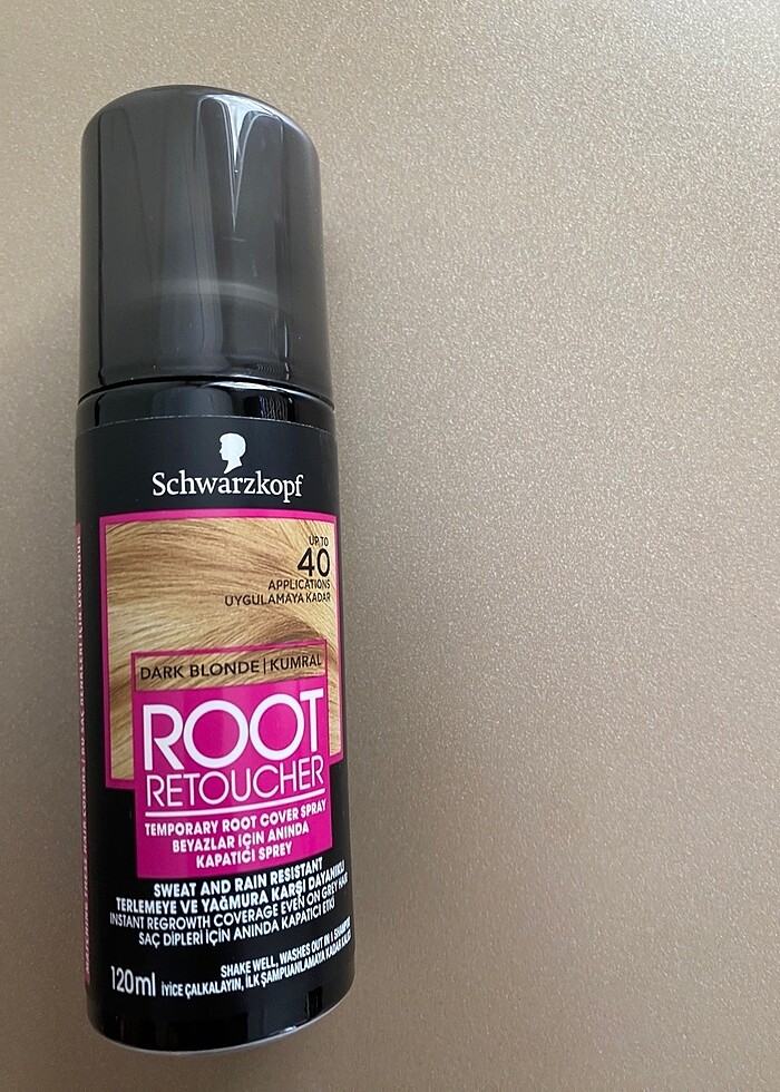 Şaç sprey boya - Görsel 2