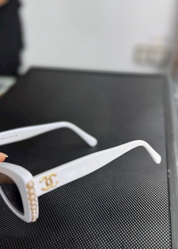 Beyaz chanel Kadın Güneş Gözlüğü - Görsel 3