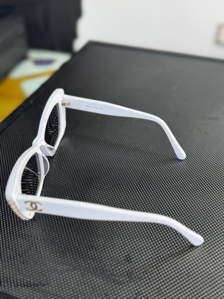 Beyaz chanel Kadın Güneş Gözlüğü - Görsel 2