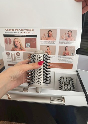 Shark FlexStyle Hava ile Saç Şekillendirici Gri - Görsel 2