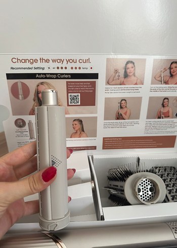 Shark FlexStyle Hava ile Saç Şekillendirici Gri - Görsel 3