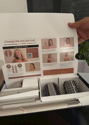 Shark FlexStyle Hava ile Saç Şekillendirici Gri - Görsel 8