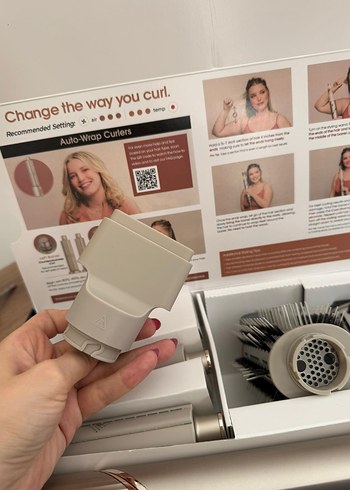 Shark FlexStyle Hava ile Saç Şekillendirici Gri - Görsel 5