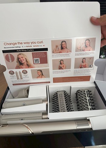 Shark FlexStyle Hava ile Saç Şekillendirici Gri - Görsel 9