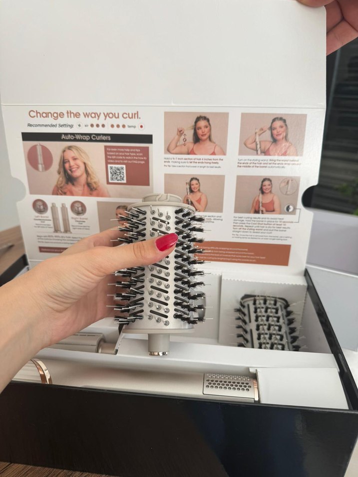 Shark FlexStyle Hava ile Saç Şekillendirici Gri - Görsel 2