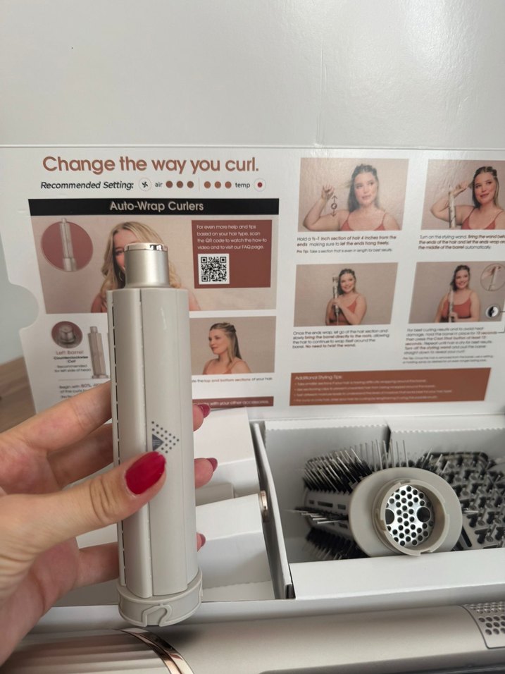 Shark FlexStyle Hava ile Saç Şekillendirici Gri - Görsel 3