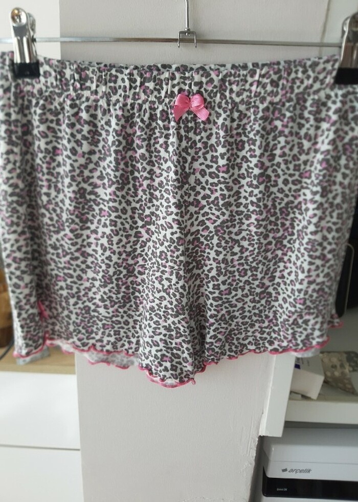 Penye pijama şort  - Görsel 3
