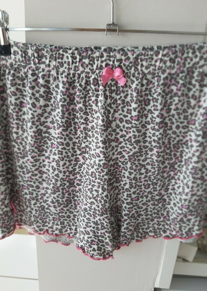 Penye pijama şort  - Görsel 5