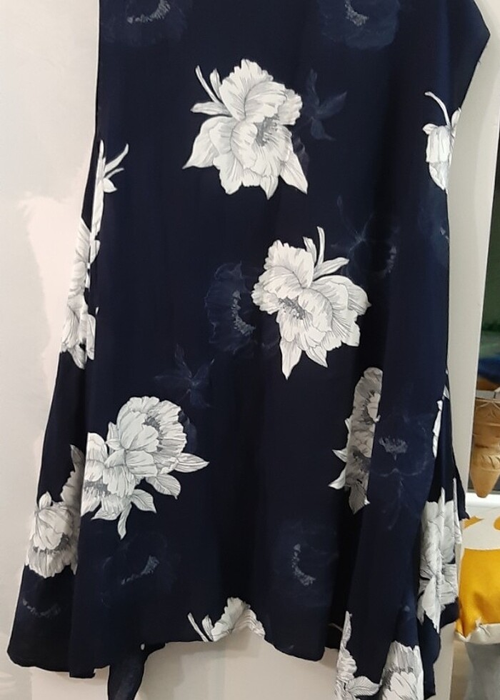 Kolsuz uzun kumaş yelek - Görsel 5